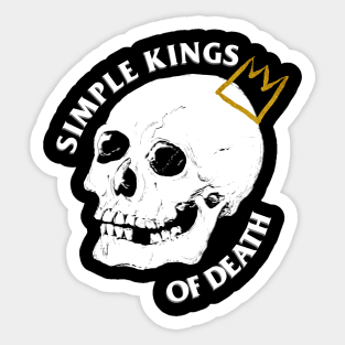 Simple Kings Of Death Sticker